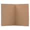 JAM Paper A2 Brown Kraft Recycled Blank Foldover Cards